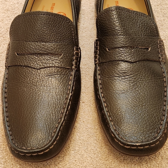 Marc Joseph leather brown loafers 9.5 made in Brazil - Picture 8 of 9